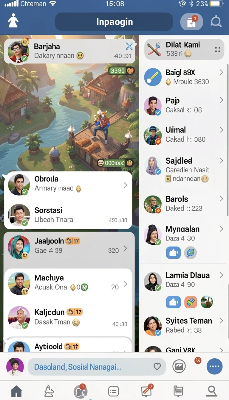 Tampilan utama aplikasi Review Aplikasi rejeki789 yang intuitif dan efisien.