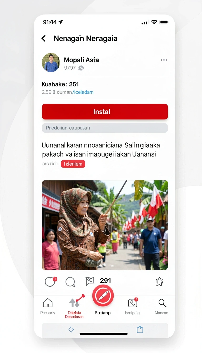 Tampilan utama aplikasi Review Aplikasi sia777 yang intuitif dan efisien.